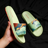 Giày đi biển đi dép đi biển có thể được mang bên ngoài thủy triều 2019 mới khí thời trang phiên bản Hàn Quốc của phòng tắm hoang dã - Dép sandal nam đẹp