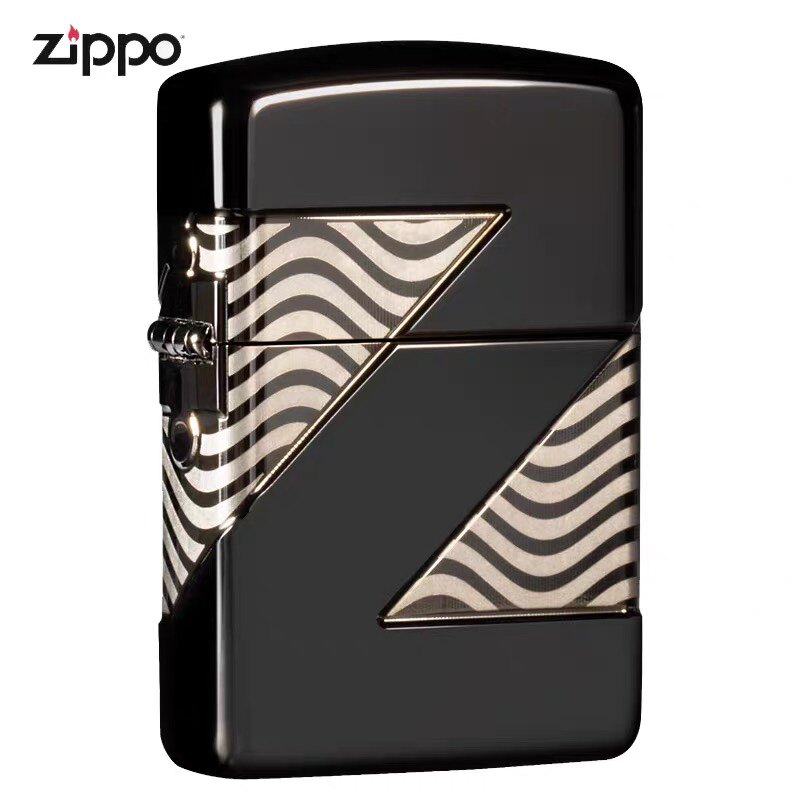 zippo防风煤油打火机 大Z Z之视界C20年度限量盔甲黑冰礼物收藏级