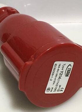 YEEDA 怡达电气  工业防水插头插座Y-214（1142406） 4P16A Y214