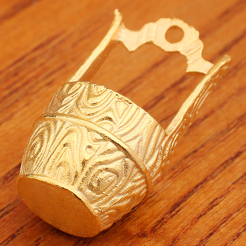 新款一桶金小水桶钥匙扣挂件配饰创意合金饰品福运桶地摊件工艺品