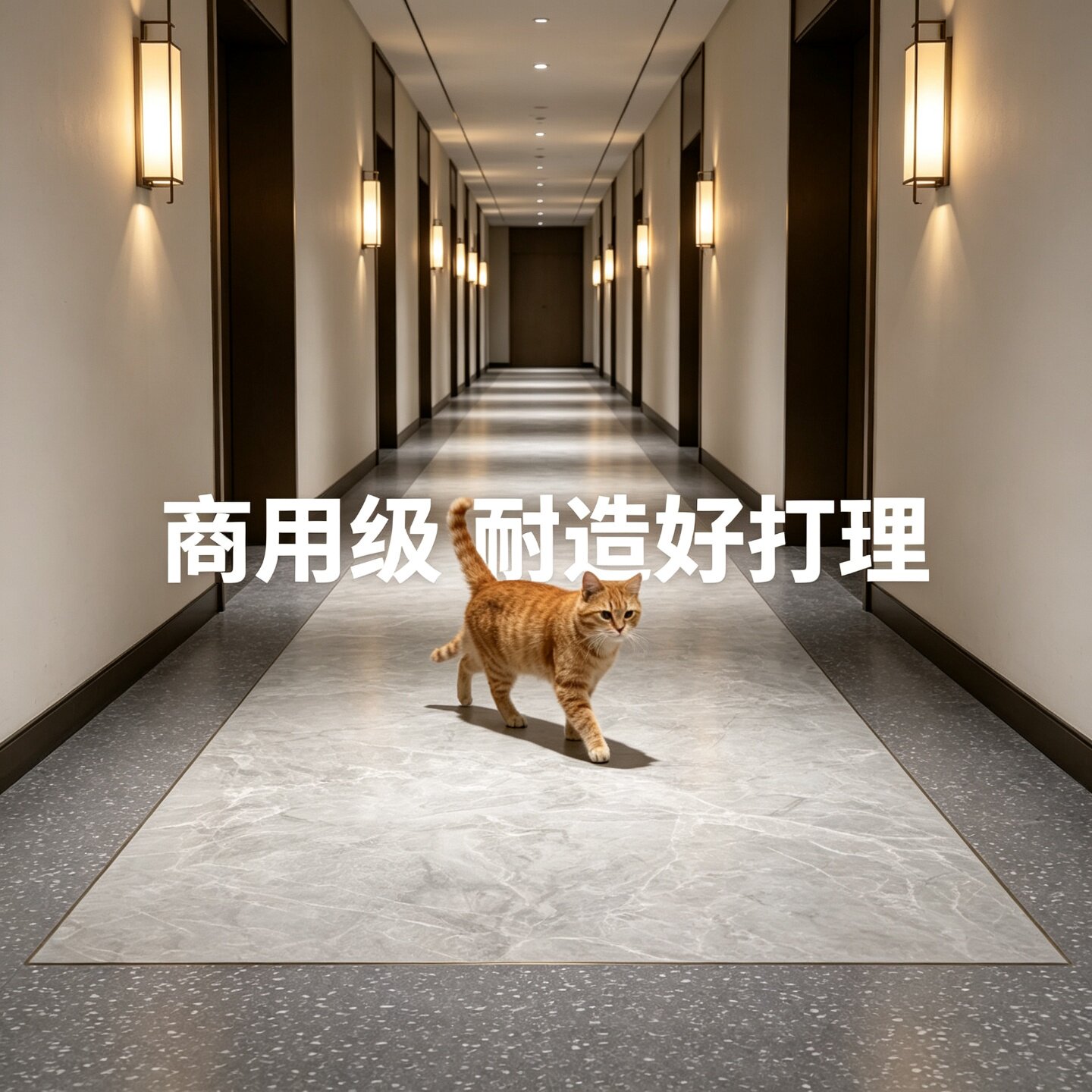 E1浅灰水泥纹强化复合板厂家直销