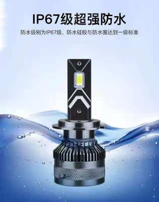 汽车货车led大灯泡12V24伏H1H7超亮聚光h4远近光一体改装强光白光