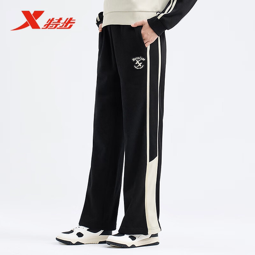 针织阔腿裤加厚宽松显瘦