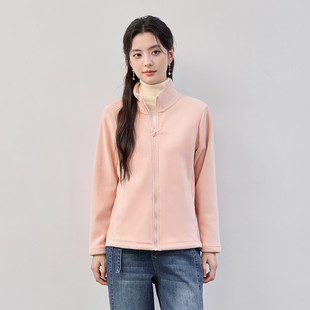 茵曼2026春季新款短款巨好看的早秋外套女长袖修身运动休闲百搭