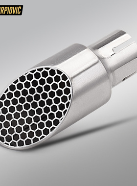 适用摩托车凯旋Scrambler400X Speed400尾段排气管消声器24-26年