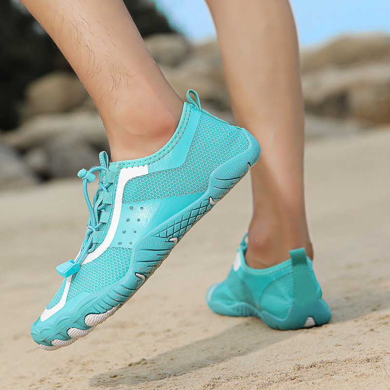 情侣户外钓鱼游泳涉水溯溪鞋五指鞋防滑速干男女沙滩鞋瑜伽健身鞋