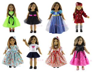 18寸美国女孩娃娃衣服American Girl Doll服饰系列 满5件包邮