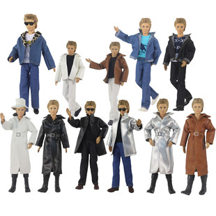 服装 32cm男娃皮衣肯王子KEN肯娃娃宇哥衣服新款 30厘米 多款