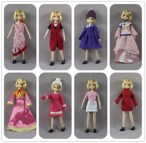 换装玩具6分22cm娃娃衣服