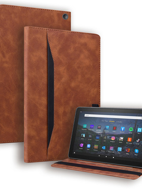 适用2021亚马逊kindleFire HD10保护套外壳平板Plus 10.1寸商务壳