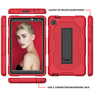 2020款 AL00防摔时尚 硬壳 T8平板硅胶BZD 适用华为C3保护套8寸matepad