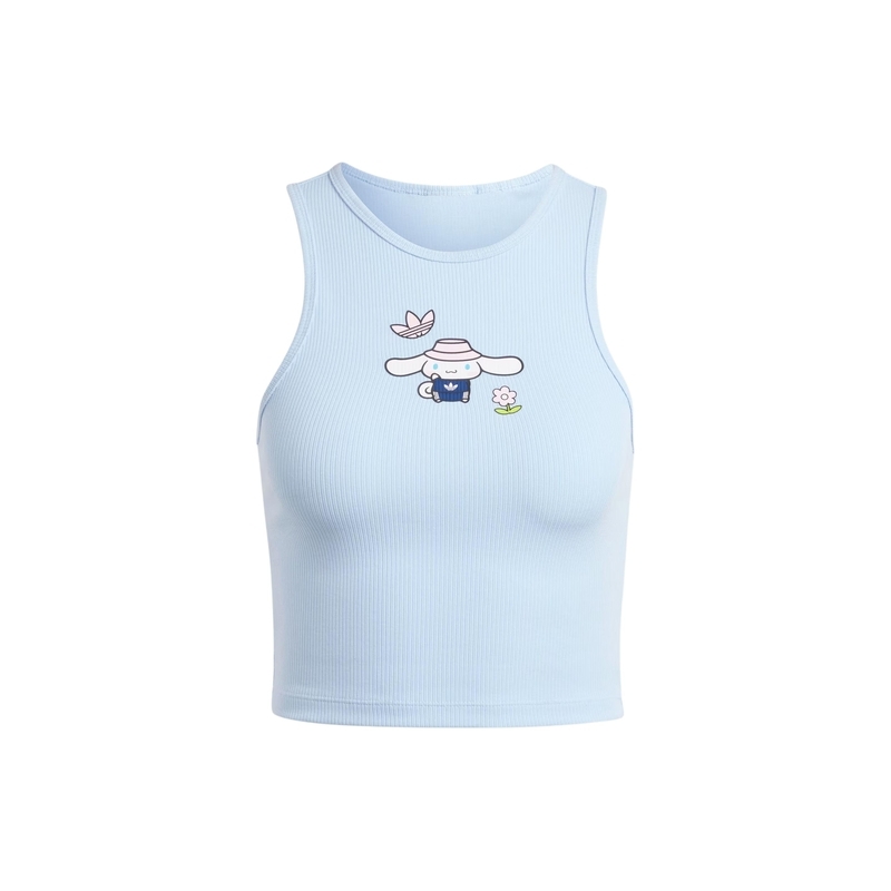 Adidas/阿迪达斯三叶草女士TANKTOPC运动背心JG8052