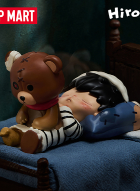 POPMART泡泡玛特Hirono诡乐园系列手办盲盒场景道具礼物潮玩摆件