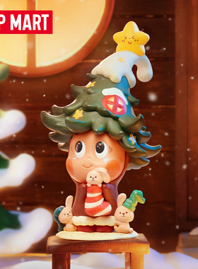 POPMART泡泡玛特星星人种下心愿手办吊卡娃娃摆件玩具潮玩礼物