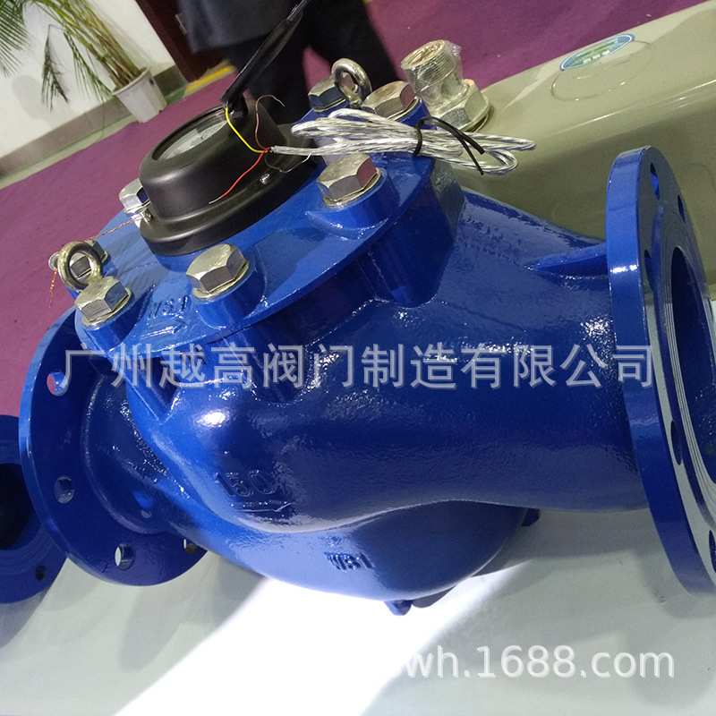 304不锈钢丝扣法兰水表 立式热式湿式旋翼式水表