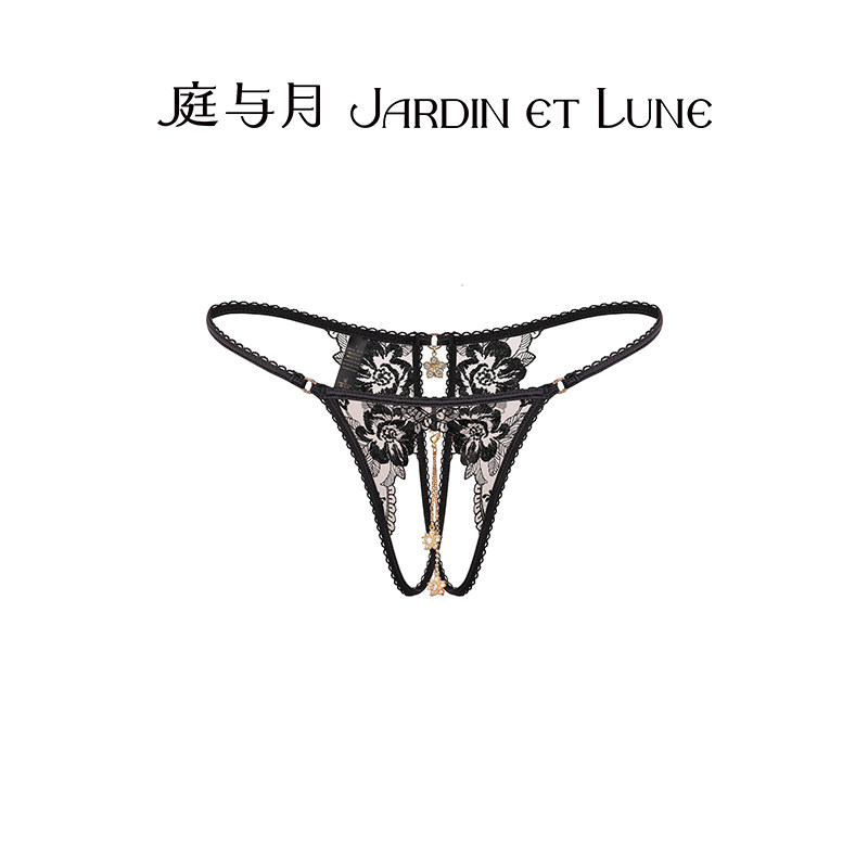 轻奢刺绣网纱薄透蕾丝女内裤