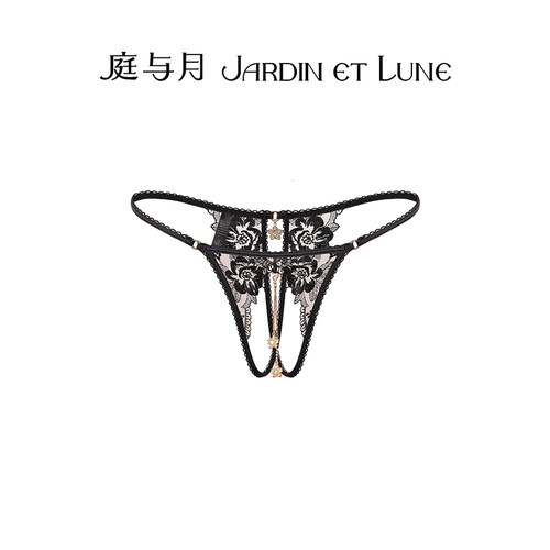 轻奢刺绣网纱薄透蕾丝女内裤