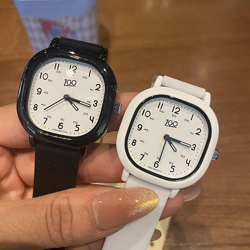 公职人员静音考试专用手表女款学生公务员2025年新款儿童女孩石英