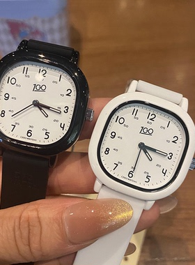 公职人员静音考试专用手表女款学生公务员2025年新款儿童女孩石英