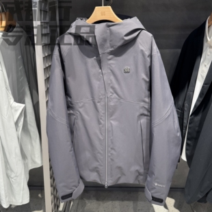 可隆KOLON SPORT男款防风透湿耐磨防水轻量鹅绒羽绒服LHDJ5WN109