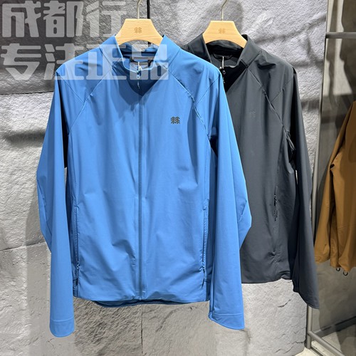 可隆KOLON SPORT男款抗菌防晒UPF50+轻薄皮肤衣夹克LHJK6MNT17