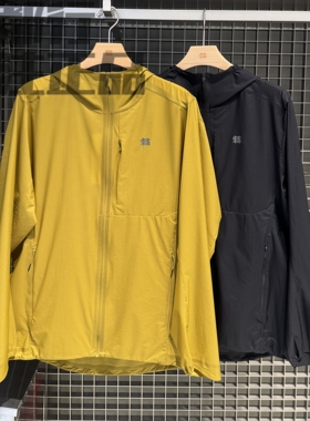 可隆KOLON SPORT男款透湿Pertex Ultralight连帽夹克LHJK6MN101