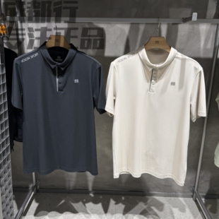 可隆KOLON SPORT男款抗菌速干透气小翻领珠地POLOT恤LHPT6MTT25