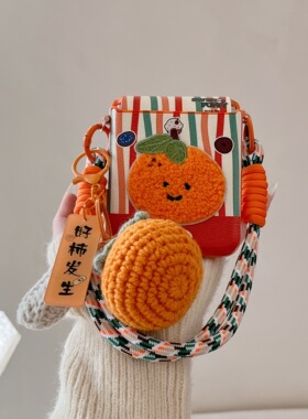 适用华为PuraX折叠屏手机壳荣耀MagicVFlip2新年小米MixFlip2壳膜一体摩托罗拉50三星zflip7斜跨FE手挂绳60女