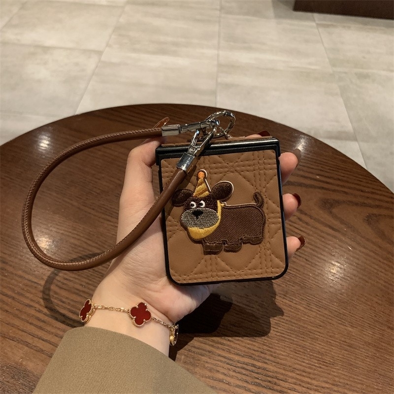 适用小米MixFlip折叠屏手机壳壳膜一体荣耀MagicVFlip2中轴保护三星zflip7/6摩托罗拉Razr50狗Ultra斜跨挂绳