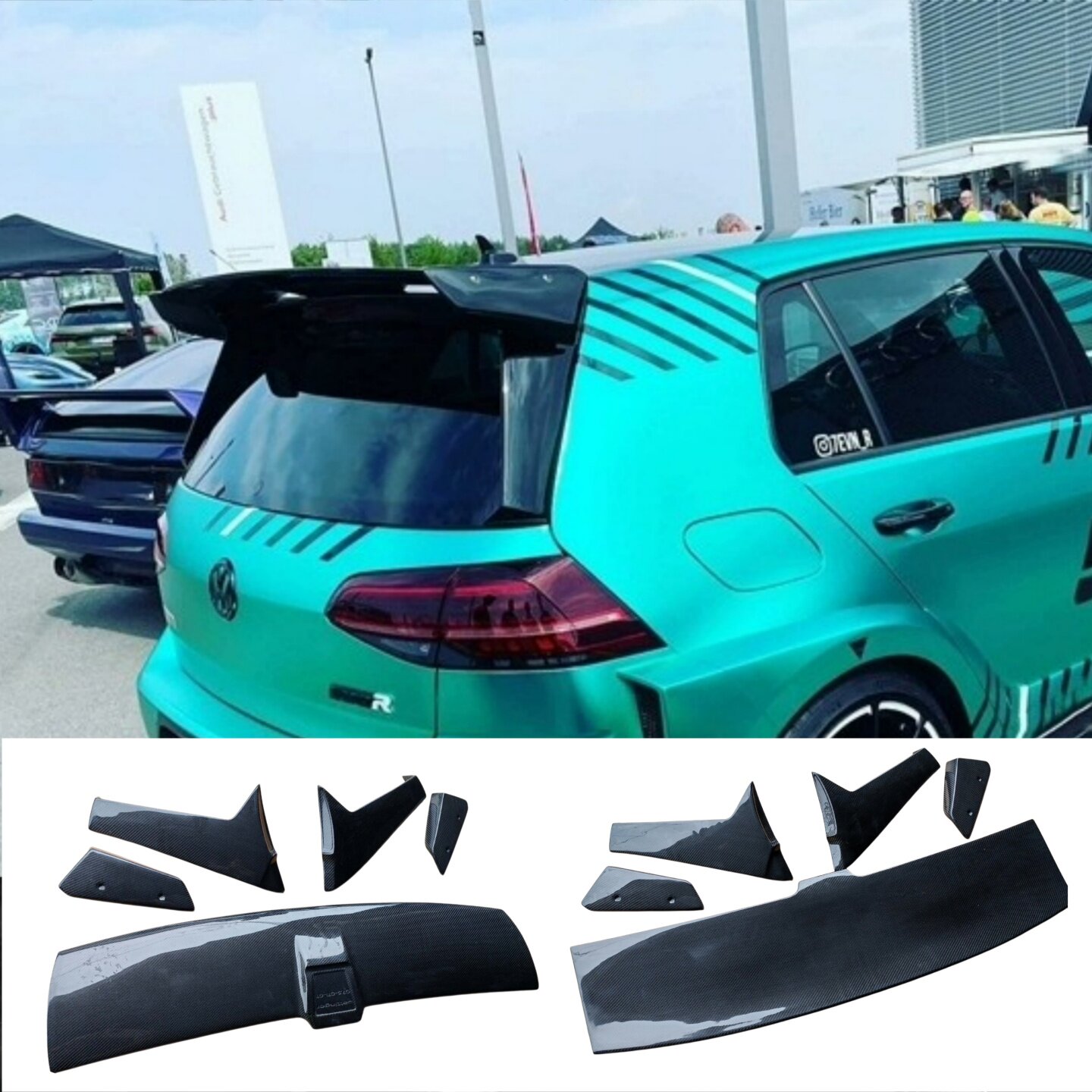 高尔夫7/7.5R/GTI/RlineTCR翼