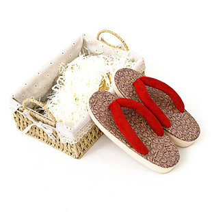 仿木屐cos日系和风人字拖鞋情侣男女防滑厚底草屐夏季拖鞋凉拖鞋