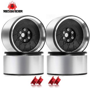 RS红蜘蛛 AXIAL 1/8 AXP8毒蜥Gilamon管架 2.2寸金属光边轮毂R278