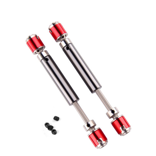 AXIAL SCX10 RC4WD D90攀爬车 112-150mm金属伸缩传动轴