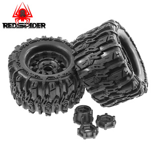 RS红蜘蛛1/8大脚车轮胎ARRMA飞神TRAXXAS雪橇TeamCorally通用W227