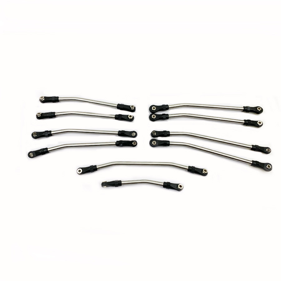 Axial scx10 II 90046 90047 90075钛合金折弯拉杆性能版10条装