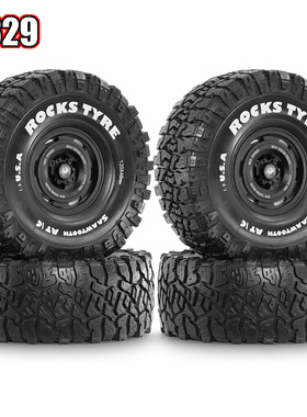 RS红蜘蛛1/10攀爬TRAXXAS TRX4 瑞泰EX86181 金属轮毂+帝王胎R329