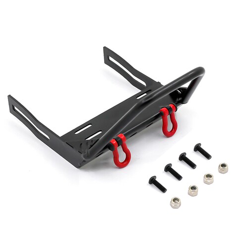 1/10 攀爬车AXIAL SCX10 前保险杠 高强度金属仿真 车架防撞板 - 封面