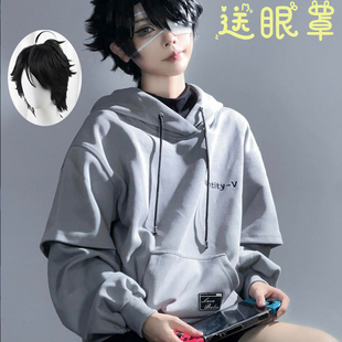 第五人格cos囚徒服电竞主题时装卢卡巴尔萨皮肤cosplay卫衣女现货