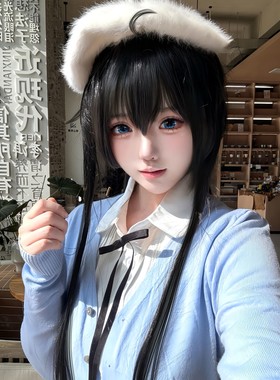 雪之下雪乃cos服约会装日常我的青春恋爱物语果然有问题女装蓝色