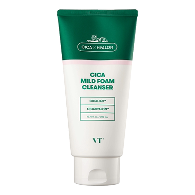 vt老虎洗面奶女旗舰氨基酸深层泡沫洁面乳补水韩国tv洗面男