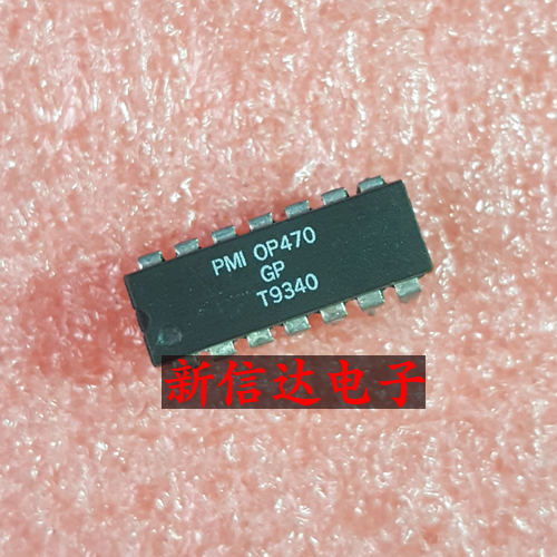OP470GP   原码进口芯片 现货测试好【直插DIP14】