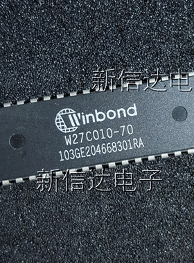 W27C010-70   原码进口芯片 自家现货测试好   【直插DIP32】