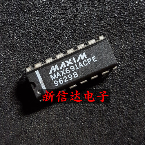 MAX691ACPE    原码进口IC 自家现货测试好 【直插DIP16】