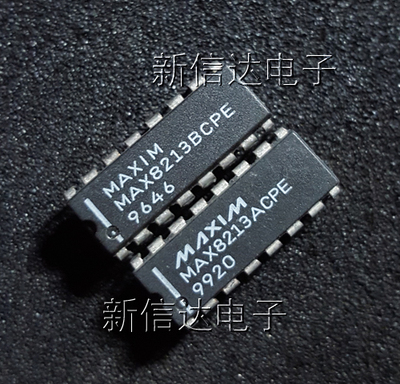 MAX8213BCPE/ACPE   原码进口芯片 自家现货测试好 【直插DIP16】