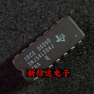 SNJ54LS04J   原码进口IC  自家现货测试好【陶瓷CDIP14】