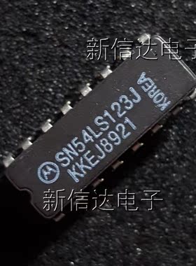 SN54LS123J    原码进口芯片 自家现货测试好  【陶瓷CDIP16】