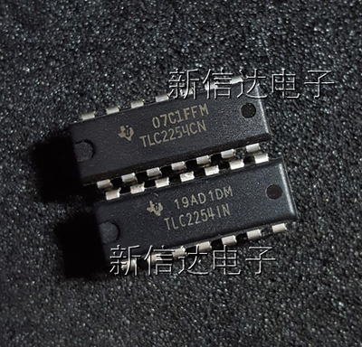 TLC2254CN  IN  原码进口芯片 自家现货测试好 【直插DIP14】