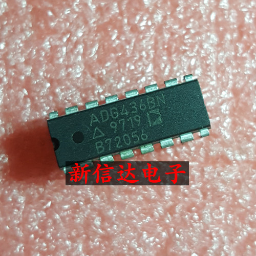 ADG436BN    原码进口芯片 现货测试好 【直插DIP16】