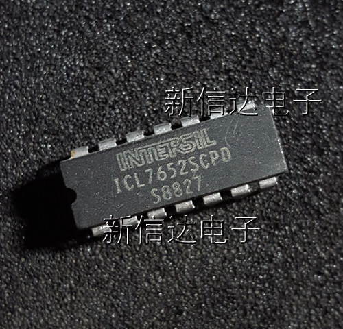 ICL7652SCPD   原码进口芯片  自家现货测试好 【直插DIP14】