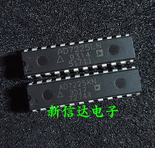 AD7225LN/KN  原码进口IC 自家现货测试好  【直插DIP24】